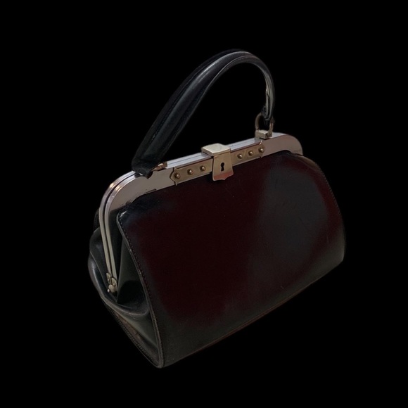 French Gothic Antique Nurses Carry Bag - Picture 4 of 6